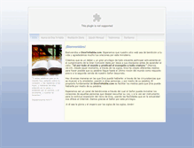 Tablet Screenshot of diostehabla.com